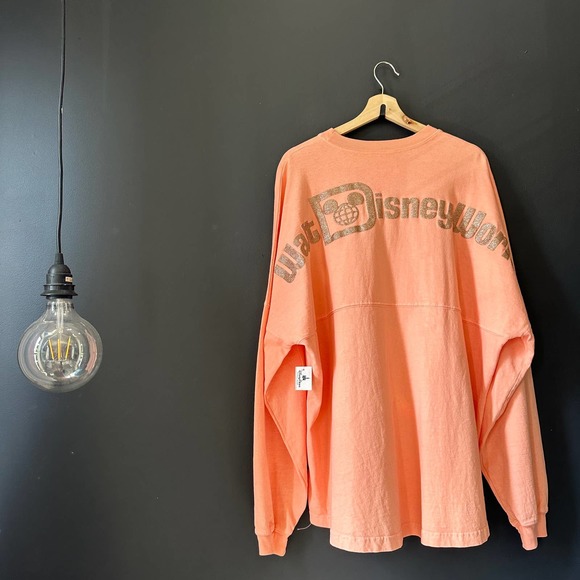 Disney Parks Walt Disney World Rose Gold Spirit Jersey Long Sleeve NEW Size XL - Picture 6 of 12